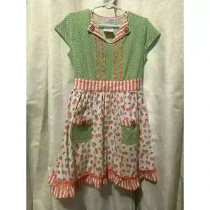 Shrimp &‎ Grits Serendipity Cherry Dress Size 5/6